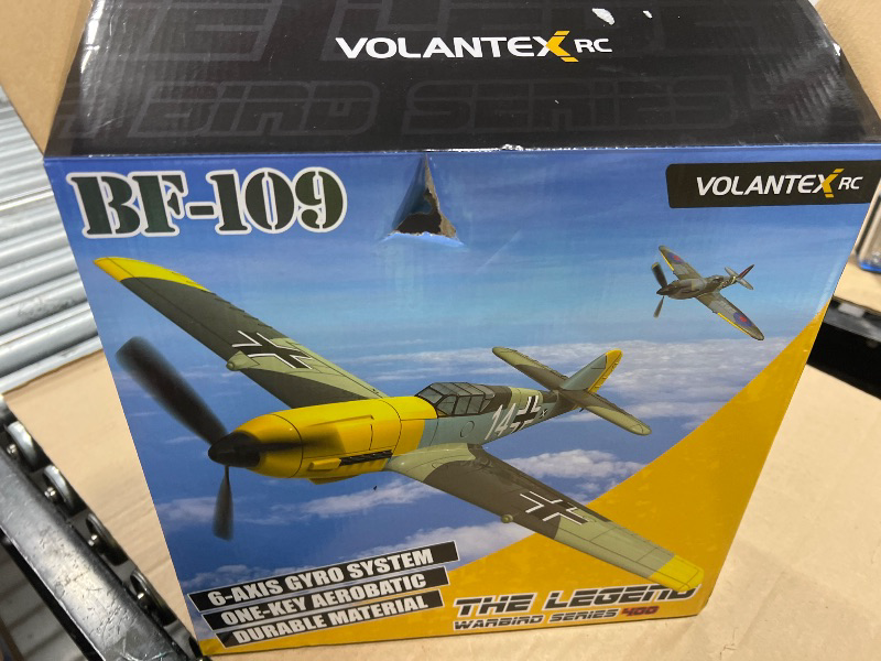 Photo 1 of 4 Channel RC Plane - Ready to Fly BF-109 RC Airplane, Easy Control for Beginners & Adults,Remote Control Airplane with Xpilot Stabilization System & One Key Aerobatic