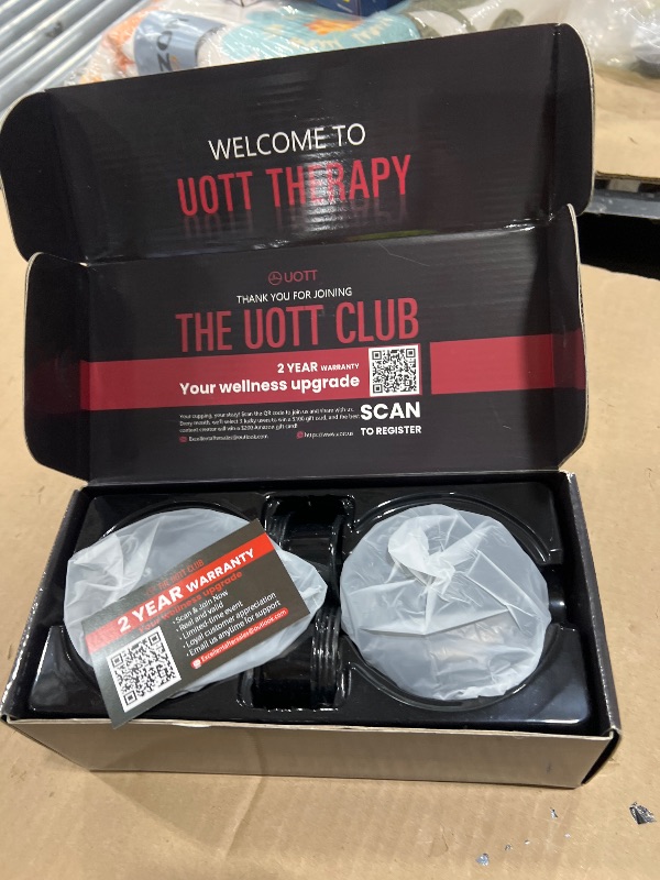 Photo 1 of UOTT Original 20 Levels Cupping Kit for Massage Therapy (2PCS),5-in-1 Smart Dynamic Cupping Set with Red Ligh-t Therapy&Heat Penetrates for Targeted Pain Relief, Knots, Aches, Muscle Soreness