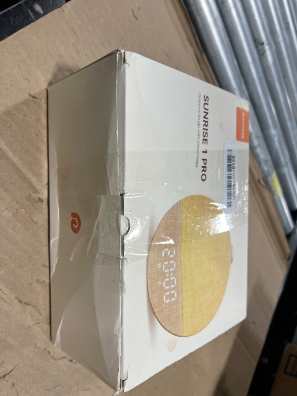 Photo 1 of Dreamegg Sunrise 1 Pro - Sunrise Alarm Clock, Sound Machine for Sleep, Favorites Mode, Sleep Routines, Dimmable Night Light, 29 Soothing Sounds, White Noise Machine, Wake Up Light for Bedrooms (Cream)