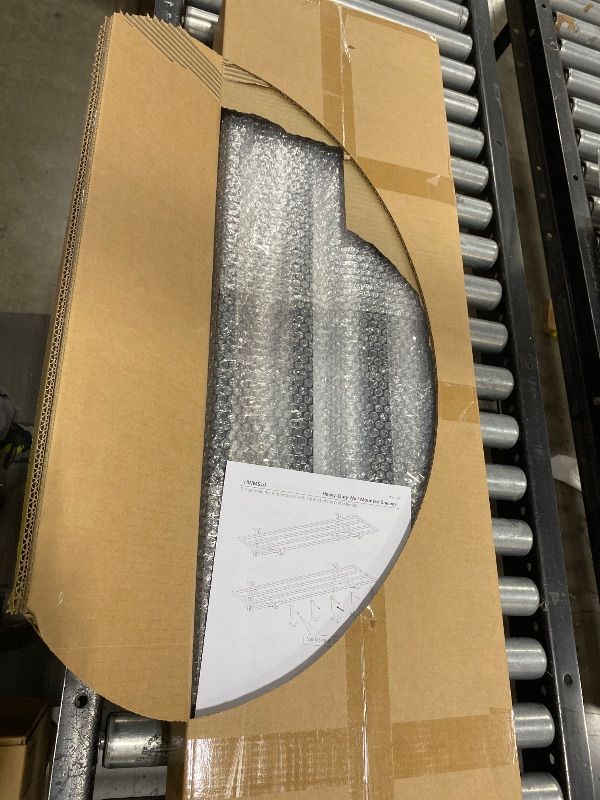 Photo 1 of Colinktool Garage Wall Shelving, 1X4 ft Garage Storage Rack,Heavy Duty Wall Mounted Storage Shelf With 12 Hooks-Each Loads 200lbs Metal Wall Shelf,Black,2Pack