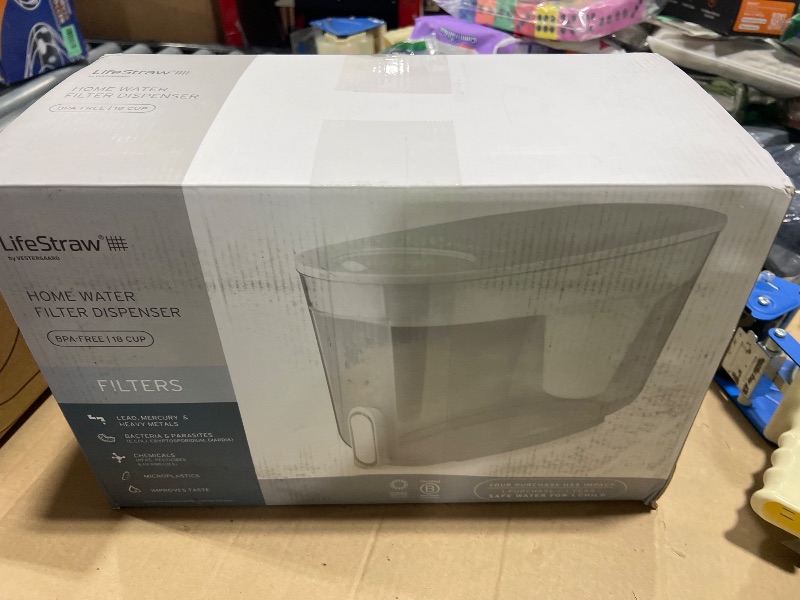 Photo 1 of LifeStraw Home– Water Filter Dispenser, 18-Cup