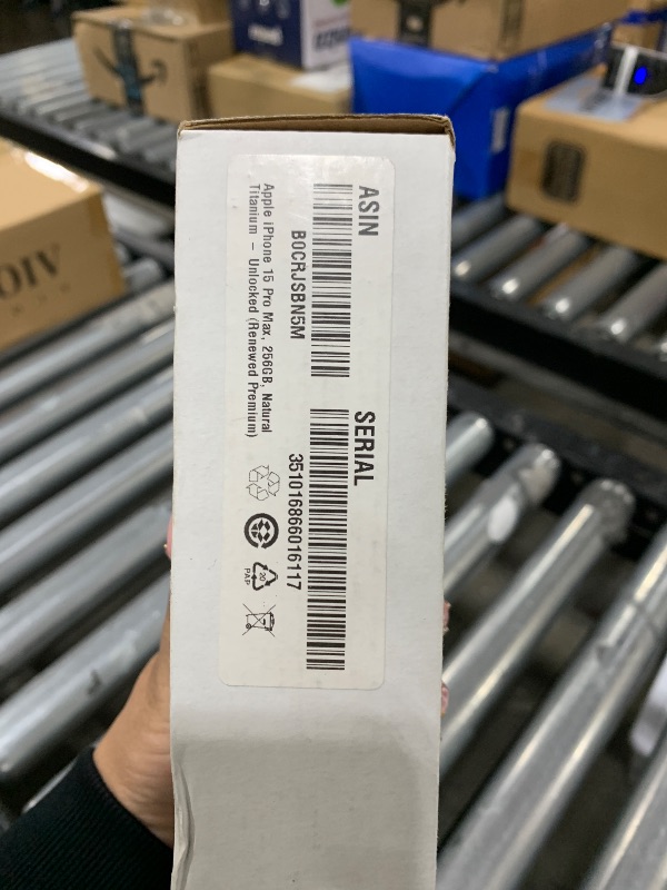 Photo 1 of Apple iPhone (Renewed Premium) 15 Pro Max, 256GB, Natural Titanium - Unlocked