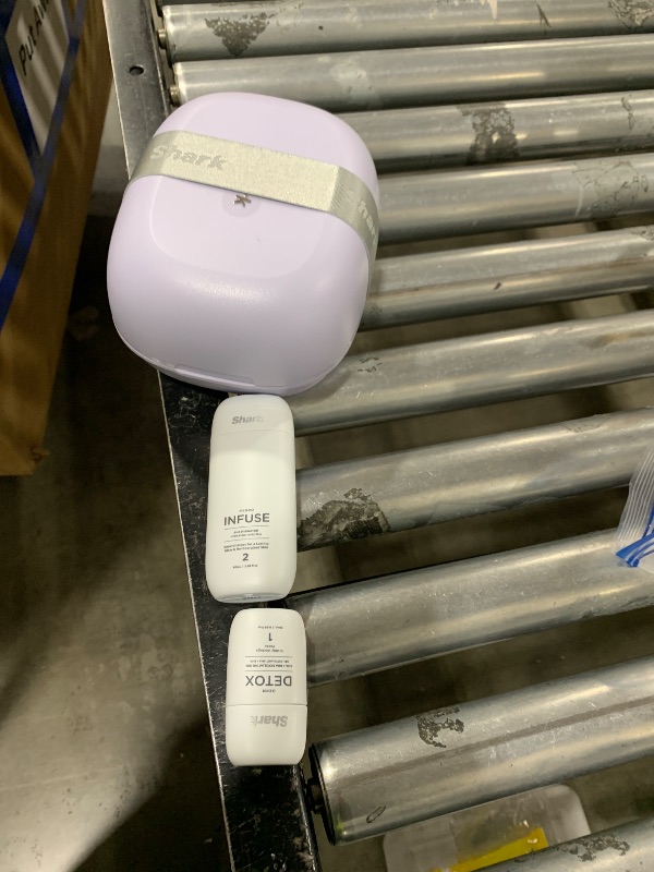 Photo 1 of Shark FacialPro Glow at-Home Hydro-Powered Facial System with DePuffi Hot & Cold Therapy – Professional Spa Skincare Device for Pore Cleansing, Hydration, & Radiant Glow, Lilac, FH320PL