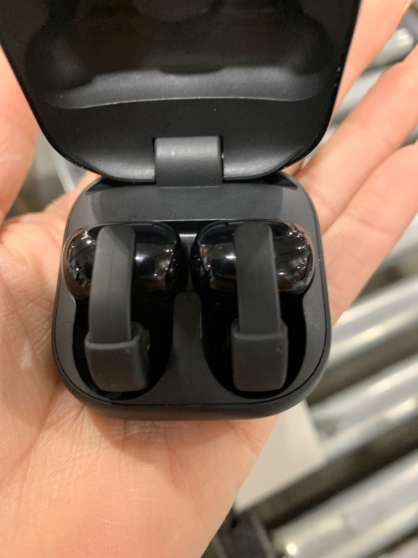 Photo 1 of Sony LinkBuds Clip Open-Ear Truly Wireless Earbuds, Comfortable & Secure Fit, Lightweight Clip-On Design, Touch Controls, Ambient Sound Awareness, Water Resistant, Up to 37 Hrs of Playback, Black