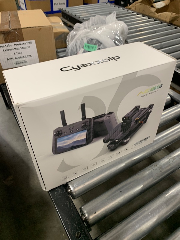 Photo 1 of ******NONFUNCTIONAL - SELLING FOR PARTS ONLY******
Cyaxzolp Camera Drone for Adults with 8K Photo & 4K UHD Video with 3-Axis Gimbal, 360° Obstacle Avoidance, 500g One-Click Airdrop, 7.2-inch Touch Screen Controller (Tablet Function),GPS Auto Return (Grey)