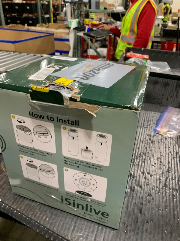 Photo 1 of Core 400S Replacement Filter for LEVOIT Core 400S-P Smart WiFi Air Purifie-r, Core 400S-RF, 3-in-1 Activated Carbon Filter, LRF-C401S-WUS, 1 Pack