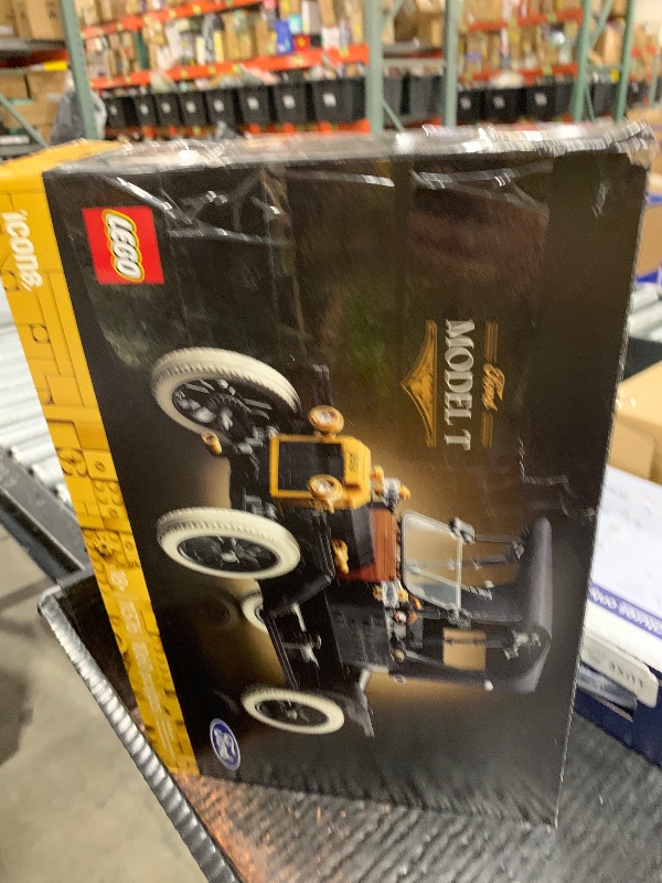 Photo 1 of LEGO Icons Ford Model T Building Set for Adults - Collectible Kit with Detailed Features for Bedroom, Home Office or Shelf Decor, Gift for Men, Women, & Car Fans Ages 18+ - 11376