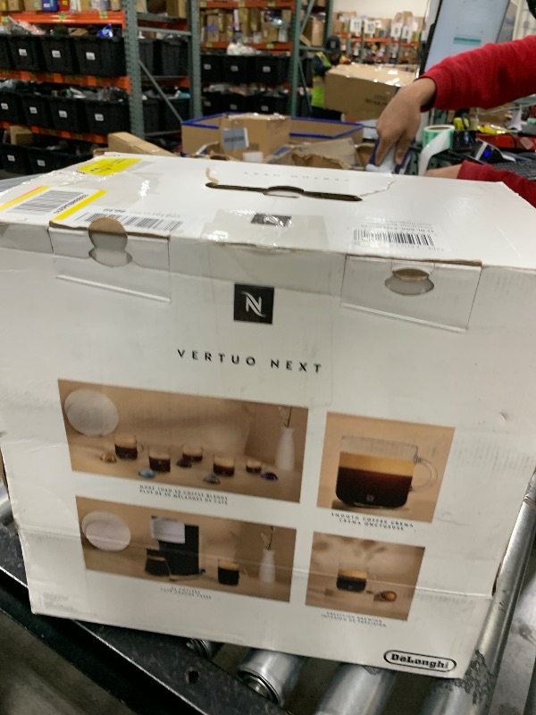Photo 1 of Nespresso Vertuo Next Coffee and Espresso Maker by De'Longhi, White