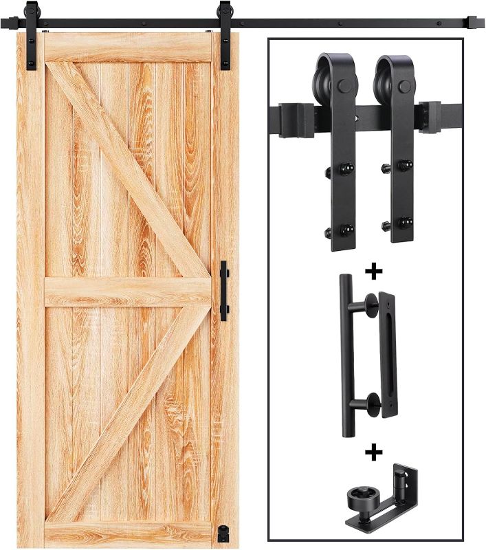 Photo 1 of  Barn Door Track and Handle Hardware Kit