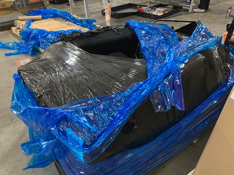 Photo 1 of BLACK COUCH/LOVESEAT (BONELESS/CLOUD STYLE)