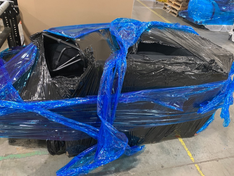 Photo 1 of BLACK COUCH/LOVESEAT (BONELESS/CLOUD STYLE)