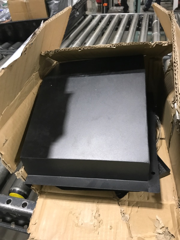 Photo 1 of 8 Inch Hooded Wall Vent with Screen and Damper, Galvanized Steel Exhaust Wall Vent, Outdoor Wall Vent Cap for Residential Housing Kitchen Rangeand Outside HVAC Duct Air Exhaust