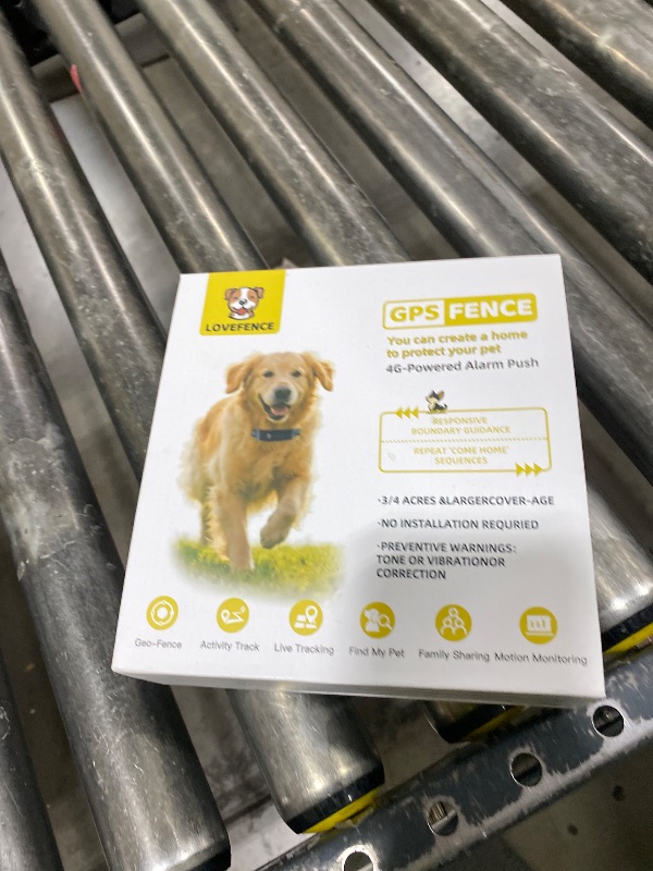 Photo 1 of Wireless Dog Fence System, Electronic Pet Fence with App — Subscription-Based System, Multi-Function Collar, Detachable IPX7 Waterproof Collar, Auto Sleep/Wake, Suitable for Outdoor Use