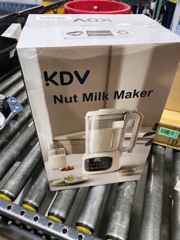 Photo 1 of 10 in 1 Nut Milk Maker Machine, Automatic Soy Milk Maker 60oz Blender for Almond, Oat, Coconut, Plant-Based & Non-Dairy Milks/Beverages with 24H Pre-Set Timer & 12H Keep Warm