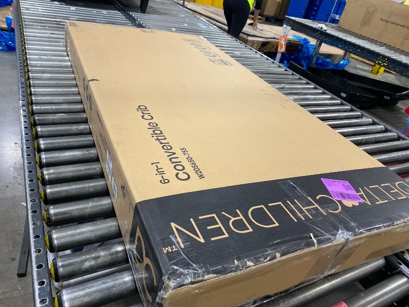 Photo 1 of Delta Children Penelope 6-in-1 Convertible Crib - Greenguard Gold Certified - Acorn
