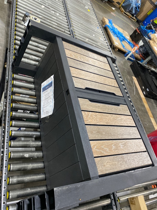 Photo 1 of Signature Unity XL Outdoor Kitchen Cart with Storage - Walnut Brown