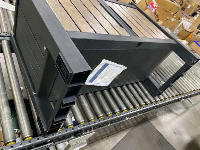 Photo 1 of Signature Unity XL Outdoor Kitchen Cart with Storage - Walnut Brown