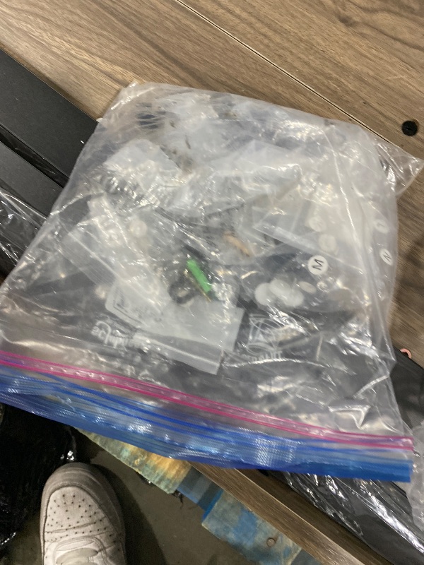 Photo 1 of TABLE ONLY Garvee 78.7" Large Rectangle Dining Table for 6-8 People, Kitchen Table with Sturdy Metal Legs, Modern Industrial Dinner Table for Living Room, Office, Brown
