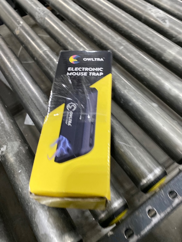 Photo 1 of OWLTRA Indoor Electric Mouse Trap, Instant Eliminate Rodent Zapper with Pet Safe Trigger, Black, Small