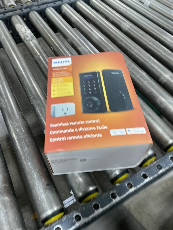 Photo 1 of Philips Wi-Fi Smart Door Lock, Keyless Entry Door Lock with App Control,Fingerprint ID,Auto Lock,Keypad Deadbolt with Wi-Fi Bridge Adaptor,Smart Locks for Front Door-Matte Black