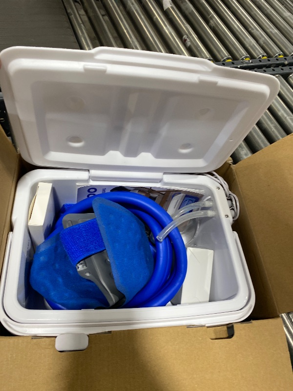 Photo 1 of Inmoredo Ice Machine for Knee After Surgery, Cold Therapy Machine for Knee Replacement with Programmable Timer,Ice Therapy Machine for Sports Injuries,Joint Pain,Strains,Sprains and Arthritis