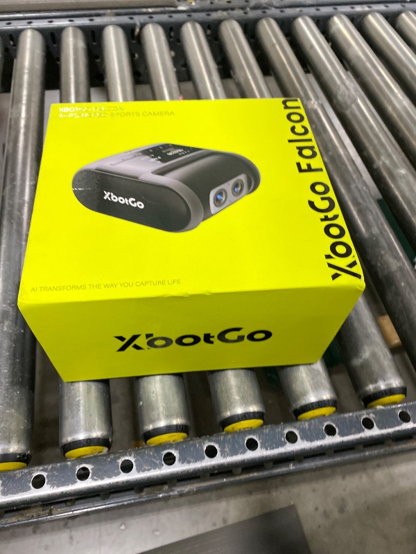 Photo 1 of XbotGo Falcon All-in-One AI Action Camera, 4K Auto Tracking Sport Camera for Soccer, Basketball & Football, Dual-Lens Team Sports Recorder with Live Streaming, No Subscription Required (Edge Green)