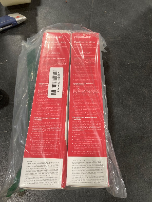 Photo 1 of Frigidaire ULTRAWF PureSource Ultra® Refrigerator Water Filter Replacement | Set of 2