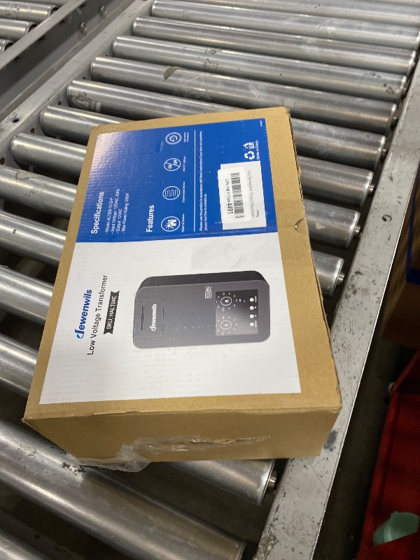 Photo 1 of DEWENWILS 200W Low Voltage Landscape Transformer, 2 Zone Independent Control, 120V to 12V/14V AC, Outdoor Landscape Lighting Transformer with Timer & Photocell Sensor, Weatherproof