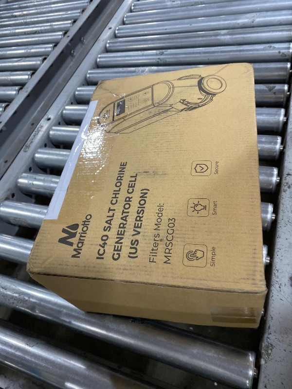 Photo 1 of MARRIOTTO IC40 Salt Cell Saltwater Chlorinator Generator Compatible with Pentair IntelliChlor IC40, Replaces EC-520555 520555 Power Center, Up to 40,000 Gallons