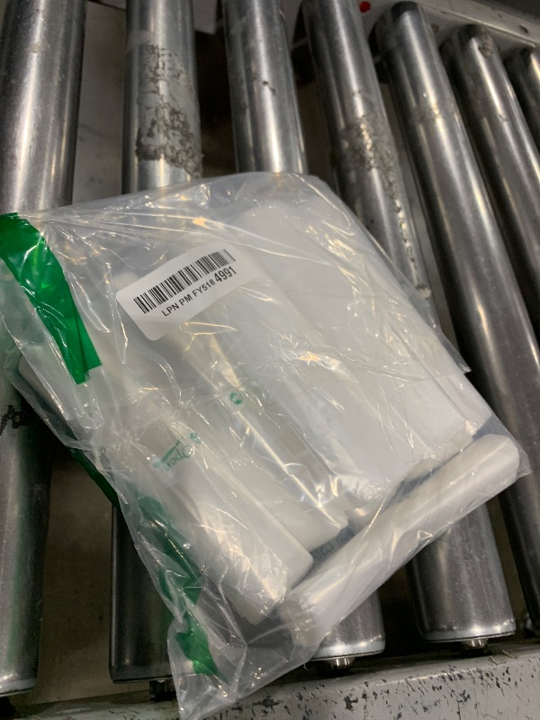 Photo 1 of 10 Gallon 60pcs Medium Clear Trash Bags Strong Clear Garbage Bags, Bathroom Trash Can Bin Liners, Plastic Bags for Office Home Kitchen, Waste Basket Liner, Fit 30 Liter, 10 Gal(10G60-Clear)