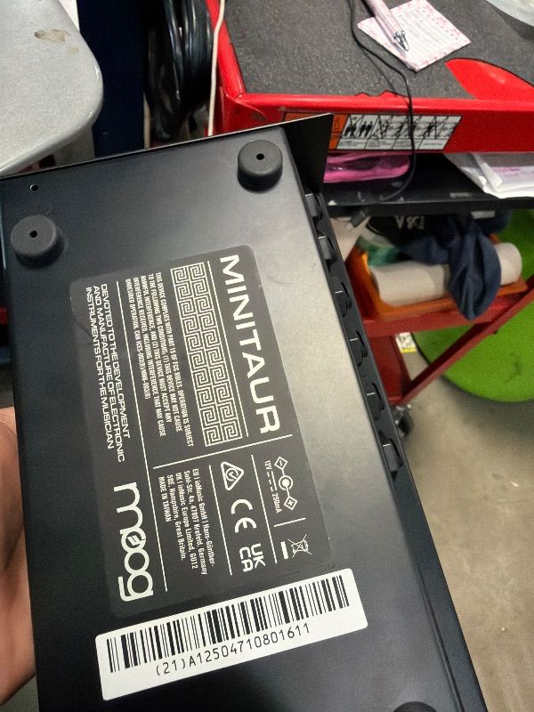 Photo 4 of MOOG Minitaur - Analog Bass Synthesizer Module with Headphone Amp, 128 Presets, Software Editor