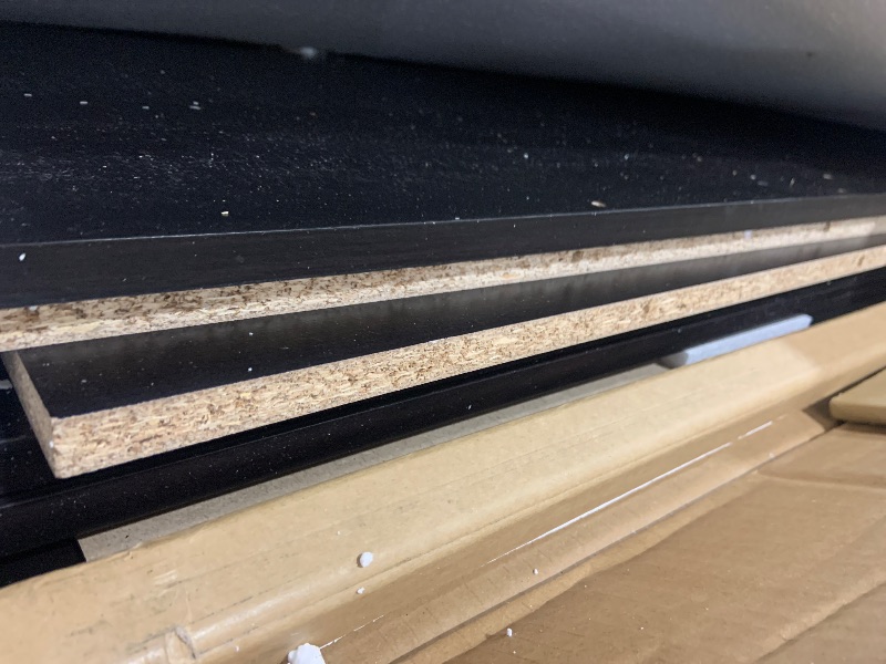 Photo 1 of Sauder Select Multipurpose Bedroom Armoire Wardrobe Closet Pantry Storage Cabinet with Storage Drawers and Hanging Rail, in Cinnamon Cherry