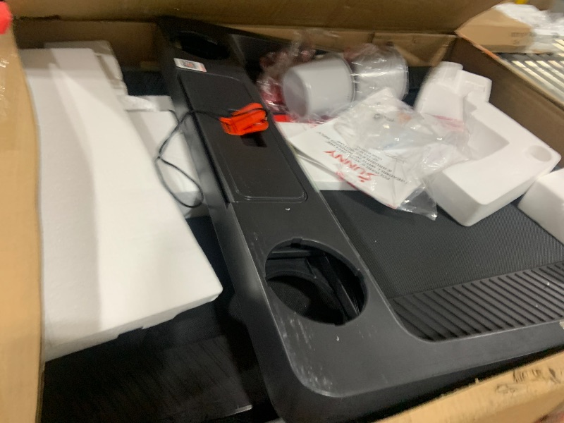 Photo 1 of Sunny Health & Fitness Foldable 15 Level Auto Incline Treadmill, 20" Wide Running Belt, Quiet Brushless, Digital Display, 300 LB Weight Capacity, SunnyFit App Bluetooth Connection- SF-T723030