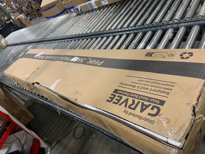 Photo 1 of Garvee 70.9 Inch Console Table, 2-Tier Narrow Sofa Table, Industrial Farmhouse Entryway Table, Rustic Brown, Extra Long, Space-Saving
