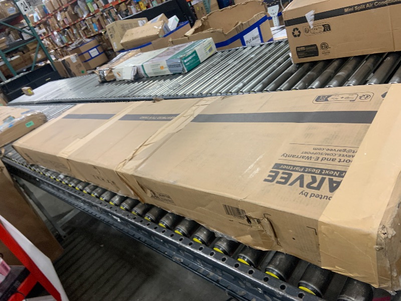 Photo 1 of Garvee TV Stand for 75 Inch TV, Mid-Century Modern Entertainment Center with Storage Drawer,70" TV Console Media Cabinet with Open Shelves, for Living Room, Gray
