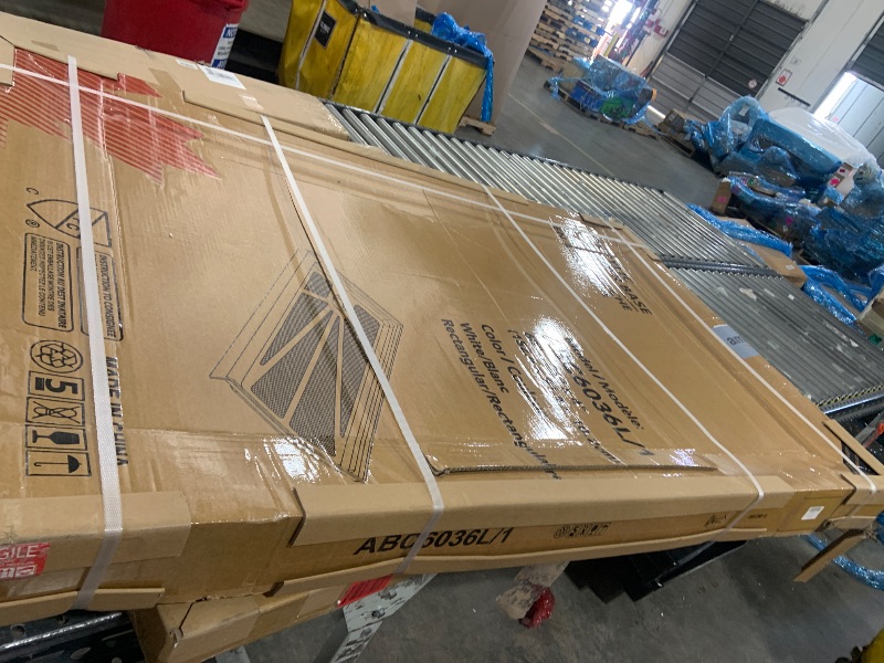 Photo 1 of CKB 60 in. L x 36 in. W Single Threshold Shower Base, Left Drain Shower pan with Slip Resistant Textured Surface, White Acrylic Shower Base