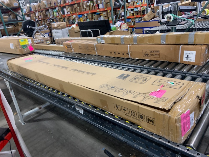 Photo 1 of ROYMELO 38x80 Inch Glass Sliding Barn Door Slab and 6.6ft Hardware Kit Included, 5 Frosted Glass, LVL Wood Panel Covered with White Water-Proof Scratch-Proof PVC Surface, Simple DIY Assembly