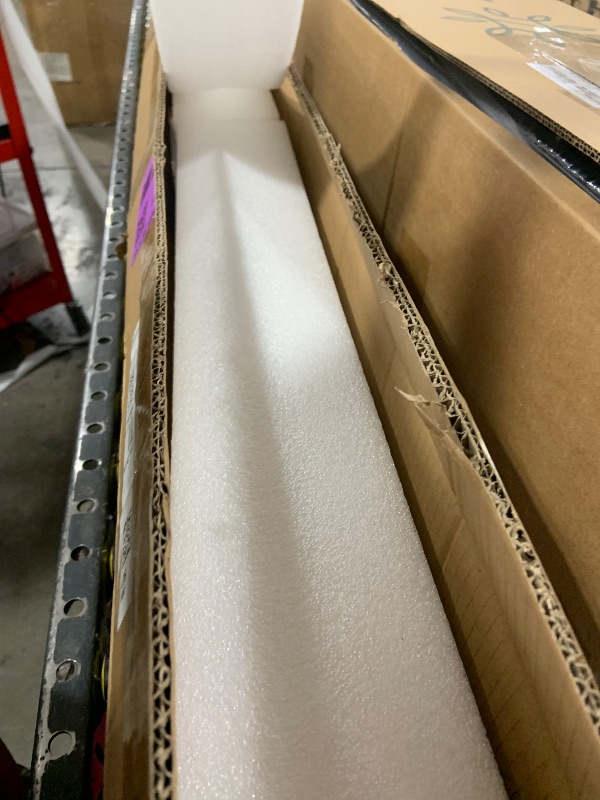 Photo 1 of YISDESIGN 71" Wood Linear Pendant Light Modern LED Dimmable Ceiling Hanging Light Fixtures Wood Linear Chandeliers 40w for Dining Room Kitchen Island Pool Table Bar Walnut Color