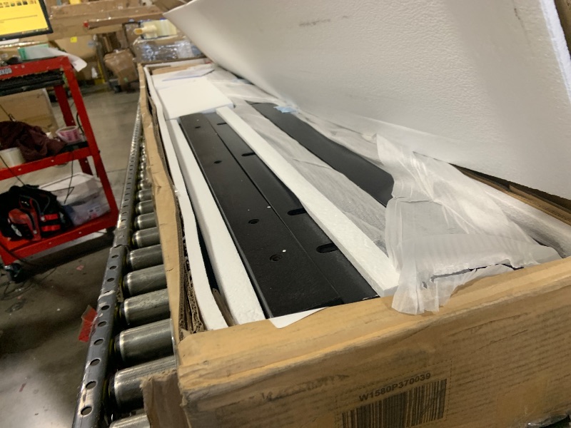 Photo 1 of Twin Size Loft Bed with Slide, Playful House Loft Bed with Bookshelf and Safety Guardrails for Kids, No Box Spring Needed, Black