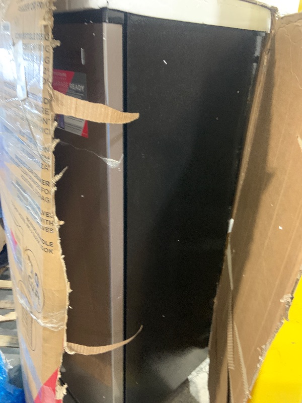 Photo 1 of Frigidaire 7.0 Cu. Ft. Upright Convertible Fridge/Freezer, Reversible Door, Removable Glass Shelves, Adjustable Controls, Platinum Finish