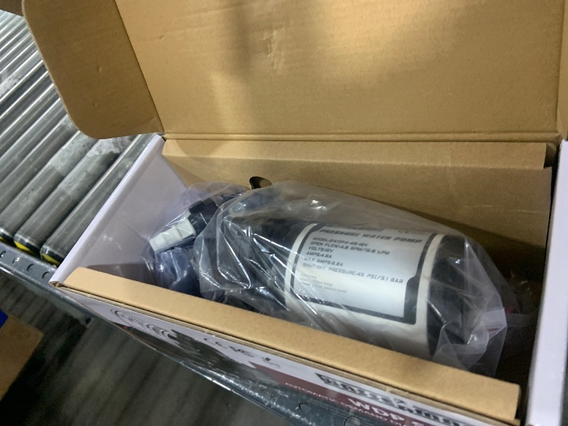 Photo 1 of WASSERMANN RV Pump, 12V Self-priming RV Water Pressure Pump 4.0GPM 45PSI with Pressure Switch, for RV Marine Camping Yacht Garden, 12Volt DC Fresh Water Pumps RV Water Pump 2088-554-144 Replacement