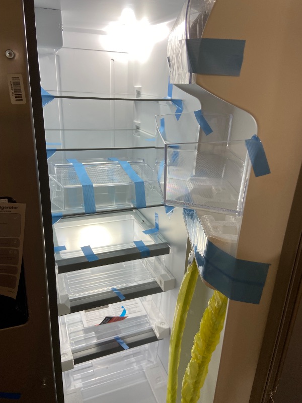 Photo 1 of Whirlpool WRS321SDHZ 21 Cu. Ft. Stainless Side-by-Side Refrigerator