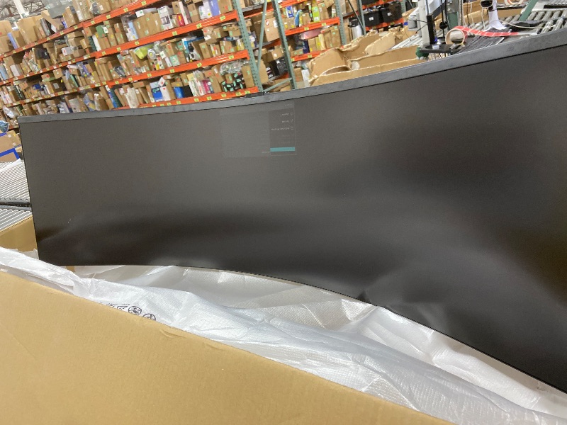 Photo 1 of Samsung 49” Business Curved Ultrawide Dual QHD Computer Monitor, USB-C, DisplayPort, HDMI, 120Hz, VESA DisplayHDR 400, Built-in Speakers, Height Adjustable Stand, Eye Care, LS49C954UANXZA, 2024