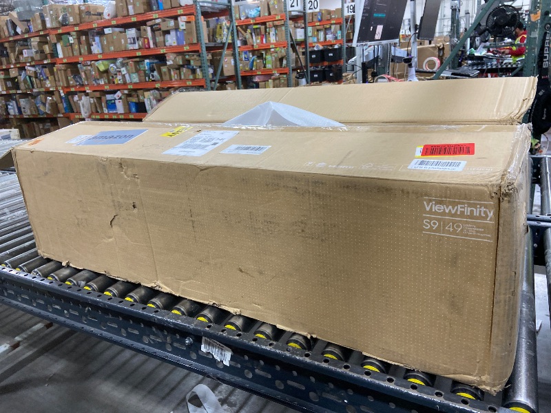 Photo 1 of Samsung 49” Business Curved Ultrawide Dual QHD Computer Monitor, USB-C, DisplayPort, HDMI, 120Hz, VESA DisplayHDR 400, Built-in Speakers, Height Adjustable Stand, Eye Care, LS49C954UANXZA, 2024