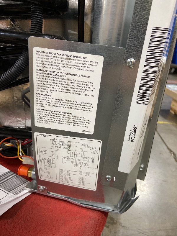 Photo 1 of DOMETIC DM2862RB 8.0 Cubic Feet 2-Way Refrigerator