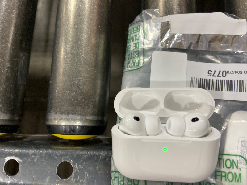 Photo 1 of Apple AirPods Pro 3 Wireless Earbuds, Active Noise Cancellation, Live Translation, Heart Rate Sensing, Hearing Aid Feature, Bluetooth Headphones, Spatial Audio, High-Fidelity Sound, USB-C Charging