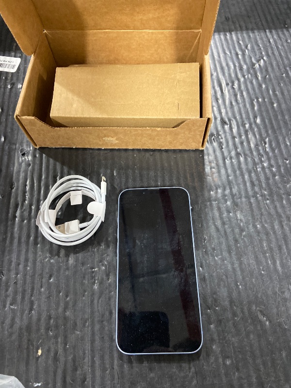 Photo 1 of Apple iPhone 14, 128GB, Blue - Unlocked (Renewed)