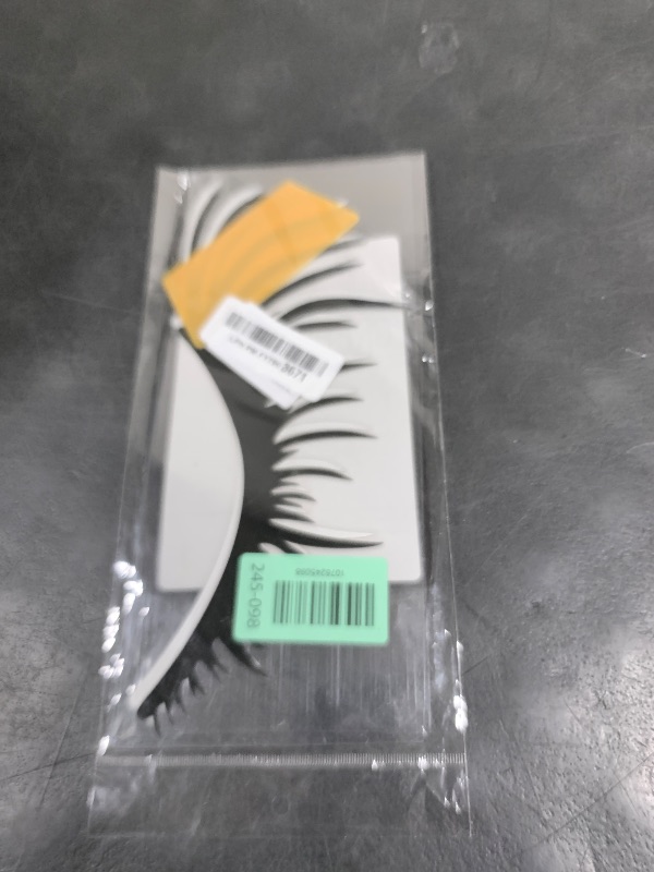Photo 1 of 1 Pair High Intensity Reflective Headlight Eyelash Stickers, Waterproof Auto Funny Fake Eyelash Sticker Self-Adhesive Sticker for Vehicle Headlamp for SUV, Truck, Funny Car Decoration (Black)
