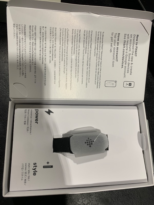 Photo 1 of Fitbit Inspire 3 Health &-Fitness-Tracker with Stress Management, Workout Intensity, Sleep Tracking, 24/7 Heart Rate and more, Midnight Zen/Black One Size (S & L Bands Included)