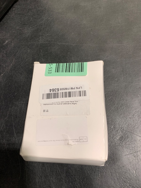 Photo 1 of Goodithy Dashboard Front Air Vent Outlet Cover, Air Conditioning Grille AC Vent Cover Panel Trim Replacement For Audi Q7 2006-2015 (Right)